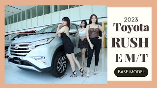 2023 Toyota Rush E Manual  Interior and Exterior Review [upl. by Anitsyrc]