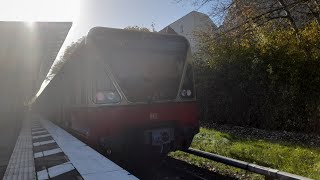 SBahn Berlin Mitfahrt von Greifswalder Straße bis Frankfurter Allee in der BR 480 auf der S42 [upl. by Bobbie]