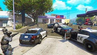 WATCHING A 5 STAR ROBBERY HAPPEN LIVE INSANE  GTA 5 THUG LIFE 270 [upl. by Loralie646]