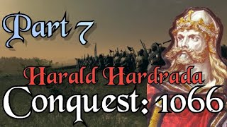 SLAUGHTER ON THE WALLS Conquest 1066 Mod  Thrones of Britannia  Harald Hardrada Campaign Pt 7 [upl. by Anawad]