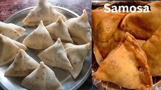 Halwai style samosa banane ka aasan tarikaसमोसा बनाने का आसान तरीका [upl. by Aihsenad]