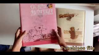 punchless file A4 size digital printed short clip [upl. by Sidnee]