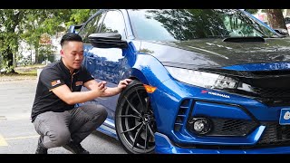 5 Best Rims for HONDA CIVIC TYPE R FK8 [upl. by Iroj]