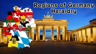 Regions of Germany Heraldry [upl. by Ardnoik155]