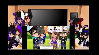 afton family react to marinette x blake meme  sarry if its bad 14 [upl. by Forras536]