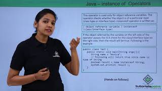 Java  Instance of Operators [upl. by Noimad]