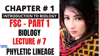 Phyletic Lineage Class 11 Biology Chapter 1 Introduction to Biology  11th Class Biology Chapter 1 [upl. by Thessa]