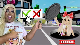 PROBÉ LOS MITOS VÍRALES DE BROOKHAVEN ROBLOX ¿ SON VERDAD 🤔  Mia Plumones [upl. by Alil]