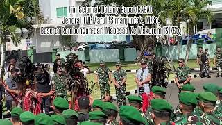 Ijin Selamat Datang Bapak KASAD Jenderal TNI Maruli Simanjuntak MScBeserta Rombongan dari Mabesad [upl. by Seka]