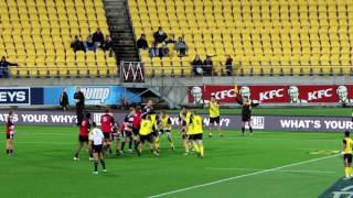 Hurricanes U18s 25 v Crusaders U18s 10 [upl. by Enirahtak]