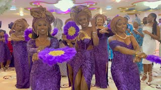 BEST NIGERIAN WEDDING 🇳🇬 EVER 2021  BEST WEDDING ENTRANCE  TFUNDZZ [upl. by Haelam973]