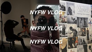 what NEW YORK FASHION WEEK is like for a fashion student [upl. by Mitzie]