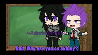 Ive been starving myself carving skin  MHA  Aizawa Angst  Gacha Neon [upl. by Eiramesor]