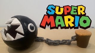 Making a CHAIN CHOMP with CLAY  Super Mario Sculpture [upl. by Ede]