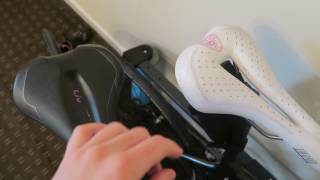 SELLE ITALIA DIVA GEL FLOW SADDLE VS GIANT LIV CONTACT [upl. by Tenaj169]