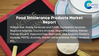 Food Intolerance Products Market Report 2024 [upl. by Ahasuerus]