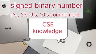 L3signed binary numbers complements [upl. by Raycher]