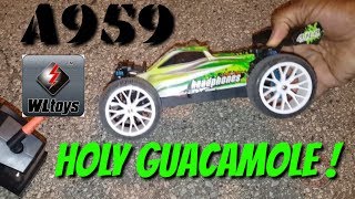 WLToys A959 B Wheel Mod For Amazing Traction [upl. by Eixela]