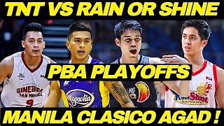 MANILA CLASICO AGAD  GINEBRA VS MAGNOLIA  MAY TWICE TO BEAT ang GINEBRA  TNT vs ROS PBA PLAYOFFS [upl. by Herm]