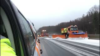 Winterdienst  Fahren in der Staffel [upl. by Aihseket]