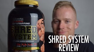 Maxs Shred System Protein Supplement Review  Maxs Protein [upl. by Harty]