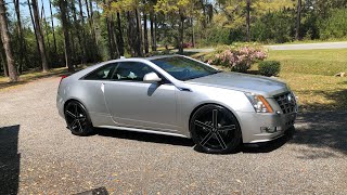 Cadillac cts coupe on 22s🔥🥹 [upl. by Modla]