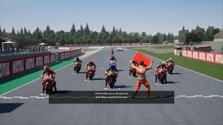 MotoGP24 PS5  RGC Division 3 Weekend 11 Round 22 ValenciaGP Valencia Gameplay [upl. by Swan580]