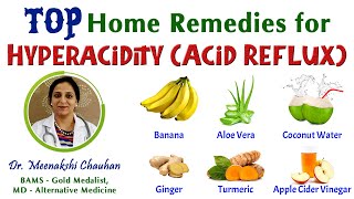 Top 5 Home Remedies for Hyperacidity  Acid Reflux [upl. by Adnol]