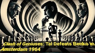 Clash of Geniuses Tal Defeats Benko in Amsterdam 1964 [upl. by Sinnel]