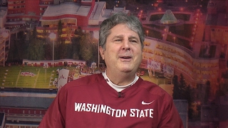 2017 National Signing Day Washington States Mike Leach talks Icelandic roots with signee Alec [upl. by Ordnazil531]