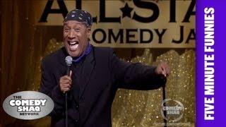 Paul Mooney⎢White People Ghosts Are Not Real⎢Shaqs Five Minute Funnies⎢Comedy Shaq [upl. by Aihpled]