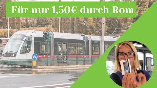 🚎 Wie funktioniert der öffentliche Verkehr in Rom [upl. by Mctyre]