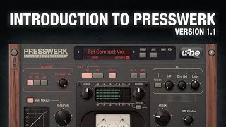 Whats new in uhe Presswerk compressor version 11 [upl. by Anrim]