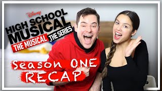 AAHH OLIVIA RODRIGO and I RECAP ALL of HSMTMTS Season ONE [upl. by Livesay]