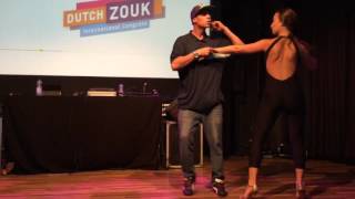 Dadinho dancing RampB Zouk at Dutch International Zouk Festival 2016 Breda [upl. by Martinic]