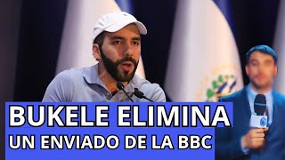 NAYIB BUKELE PONE EN SU LUGAR AL INGLÉS Y LO MANDO A CALLAR [upl. by Eceirahs]