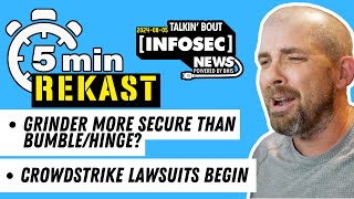 REKAST  Talkin Bout infosec News 20240805 infosecnews cybersecurity podcast podcastclips [upl. by Ecurb]