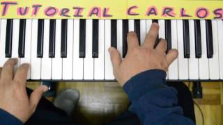 Ala presencia de jehova Ebenezer Honduras  Tutorial Piano Carlos [upl. by Rimhsak]