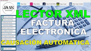 Lector XML Factura De Compra Contabilizaciones Automaticas JANSPROGRAMING [upl. by Ainolopa731]