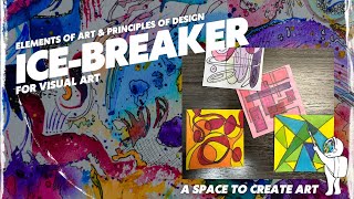 Elements of Art amp Principles of Design Art Icebreaker [upl. by Drauode]