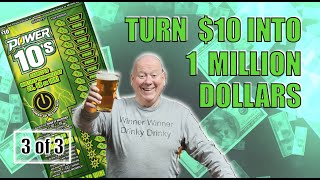 3 of 3 🤑 10 California Scratchers pay off A COOL MILLION DOLARS 🤑 [upl. by Isolde]