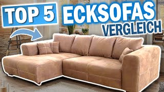 Welches ECKSOFA soll ich 2024 kaufen  Top 5 Ecksofas Test amp Vergleich [upl. by Macfadyn]