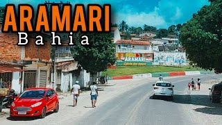 🔰 ARAMARI  BA 🔰 Viajando de ALAGOINHAS até ARAMARI no Interio da BahiaBrasil [upl. by Abel]