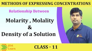 Molarity Molality amp Normality  Quick Revision amp Doubt Solving Session  Class 11 Chemistry LIVE [upl. by Warren]