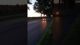 BMW 2002 e10 fast fly by raspy exhaust sound [upl. by Brezin]