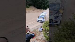 Adrien Fourmaux Ford Puma Rally1 Test for WRC Acropolis Rally 2024 wrc shorts short rally [upl. by Silvia]