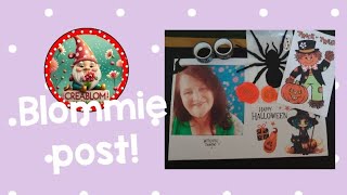 336 Blommiepost in Halloween stijl ter inspiratie [upl. by Jobina]