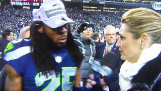 Richard Sherman goes Omar Little on Michael Crabtree [upl. by Seessel468]