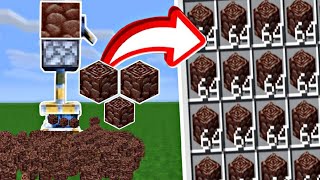 Minecraft 120  Automatic Ancient Debris Netherite Duplication Farm  Tutorial in BedrockXbox [upl. by Ailene]