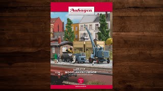 Auhagen Katalog 2022 – Modellbahn H0 TT N [upl. by Eniksre10]